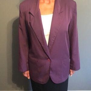 Best American Clothing Company Blazer in eggplant